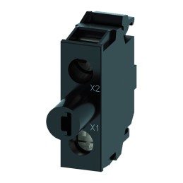 1 pcs - Siemens SIRIUS ACT Light Block - White, 24 V ac/dc