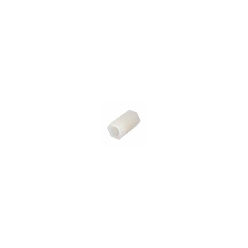 1 pcs : R30-1611800 - Standoffs & Spacers M3 x 18mm THREAD HEX NYLON 5.5mm A/F