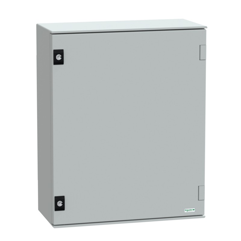 1 pcs - Schneider Electric Thalassa PLM Series PET Wall Box, IP66, 530 mm x 430 mm x 200mm