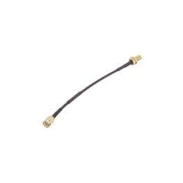 1 pcs : 73230-5300 - RF Cable Assemblies Str SMA Bulkhead Jack to Str SMA Plug on RG174 152.4mm