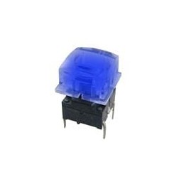 1 pcs : TC018-N11AS1TUBXX - Tactile Switches TACT SW 50mA/24VDC ULTRA BLUE LED