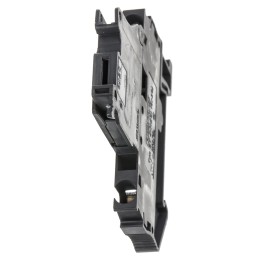 5 pcs - Phoenix Contact ST 4-HESI (5X20) Series Black Fused DIN Rail Terminal, 4mm², Single-Level, Spring Clamp Termination,