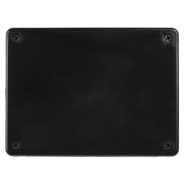 1 pcs - Hammond 1591 Series Black Flame Retardant ABS Enclosure, IP54, Black Lid, 110 x 82 x 40mm