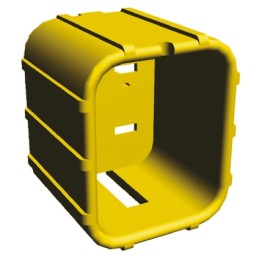 100 pcs - TE Connectivity, EconoSeal J Mark II 4 Way TPA Lock for use with Automotive Connectors