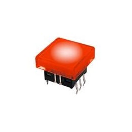 1 pcs : TC012W-N11ASWTURUG - Tactile Switches TACT SW 50mA/12VDC ULT RED/ULT GRN LED