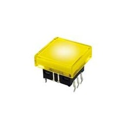 1 pcs : TC012W-N11ASWTUGUY - Tactile Switches TACT SW 50mA/12VDC ULT GRN/ULT YEL LED