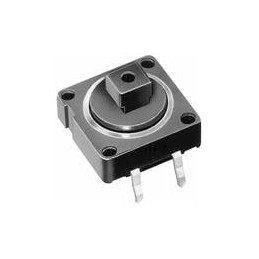 1 pcs : 70-101.0 - Tactile Switches NON-ILLUM SLVR SWTCH ELMNT W-SPACING CAP