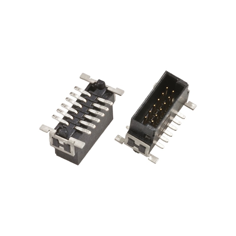 5 pcs - Harting Har-Flex Series Straight Surface Mount PCB Header, 26 Contact(s), 1.27mm Pitch, 2 Row(s), Shrouded