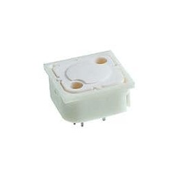 1 pcs : 3.14.001.081/0000 - Tactile Switches RF 19 Tact switch Au 2 LED spot red