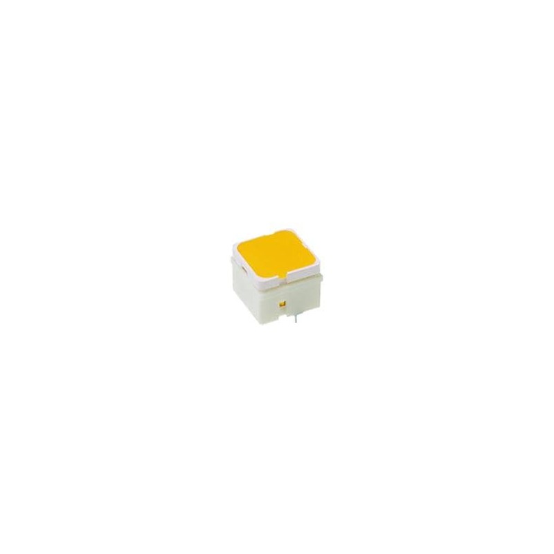 1 pcs : 3.14.200.743/0000 - Tactile Switches RF 15 H Tact switch Au 2 LED ylw