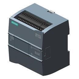 1 pcs - Siemens SIMATIC S7-1200 Series PLC CPU for Use with SIMATIC S7-1200 Series, 20.4 - 28.8 V Supply, Digital, Relay