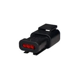 1 pcs : DTM04-3P-E005 - Automotive Connectors DTM RECP ASM