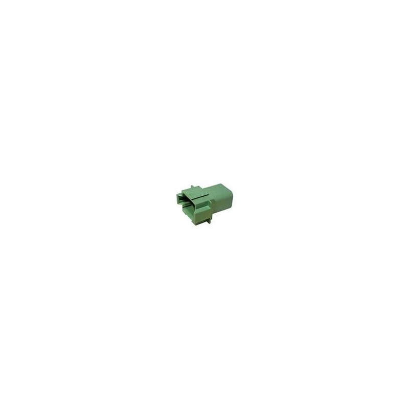 1 pcs : DT04-08PC - Automotive Connectors 8P RCPT, C Key Green