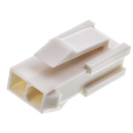 5 pcs - Molex, Mini-Fit Jr Male Connector Housing, 4.2mm Pitch, 2 Way, 2 Row