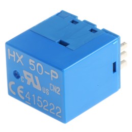 1 pcs - LEM HX Series Current Transformer, 50A Input, 1.2 x 6.3mm Bore, 15 V