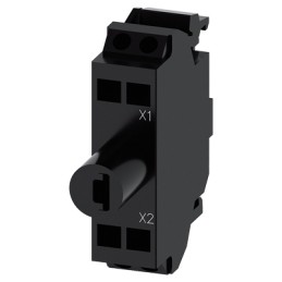 1 pcs - Siemens SIRIUS ACT Light Block - White, 24 V ac/dc