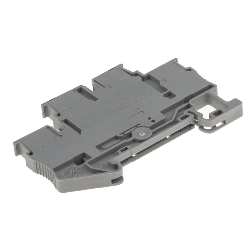 5 pcs - Phoenix Contact PTTB 2.5-PV Series Grey Double Level Terminal Block, 0.14 - 4mm², Double-Level, Push In