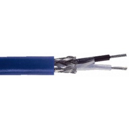 1 Box of 152 M - Belden Blue Twinaxial Cable, 6.2mm OD 152m, 9272 series, 78 Ω impedance