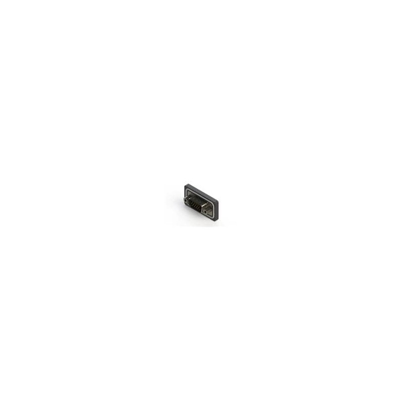 1 pcs : 637-W15-221-012 - D-Sub High Density Connectors WTRPF STRG dip 15PIN MLE CONN MNT HLE