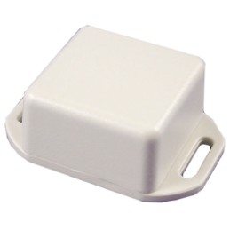 1 pcs - Hammond 1551 Series Grey ABS Enclosure, IP54, Flanged, Grey Lid, 35 x 35 x 20mm