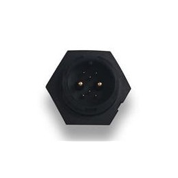 1 pcs : W7A82-8PG-300 - Standard Circular Connector PNL Mnt 8 p M Pins Sldr cont