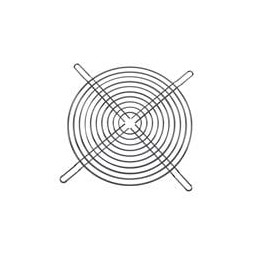 1 pcs : G180-MG18 - Fan Accessories Fan Finger Guard for 180mm Fan, Bright Basic Wire, Bright Nickel Chrome