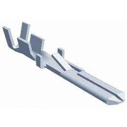 1 Pack of 1000 - TE Connectivity FASTIN-FASTON .110 Uninsulated Male Spade Connector, Tab, 2.79 x 0.81mm Tab Size, 0.5mm² to 1mm