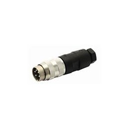 1 pcs : T 3360 554 - Circular DIN Connectors MALE STRAIGHT CONN