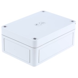 1 pcs - Spelsberg TK PS Series Grey Polystyrene Enclosure, IP66, Grey Lid, 130 x 94 x 57mm