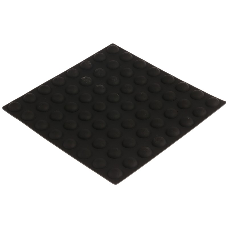 1 pcs - RS PRO Rubber Feet for Use with Extruded Aluminium Enclosures, 12 x 5mm