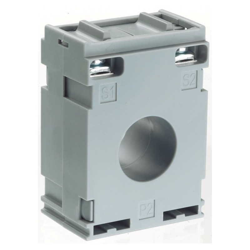 1 pcs - HOBUT CT132 Series DIN Rail Mounted Current Transformer, 120A Input, 120:5, 5 A Output, 21mm Bore