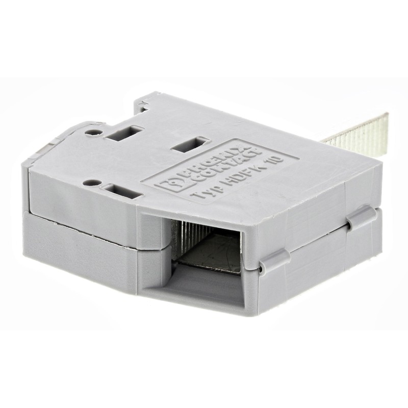 5 pcs - Phoenix Contact COMBICON Power Series HDFK 10 Non-Fused Terminal Block, 1-Way, 57A, 20 - 6 AWG Wire, Screw Down