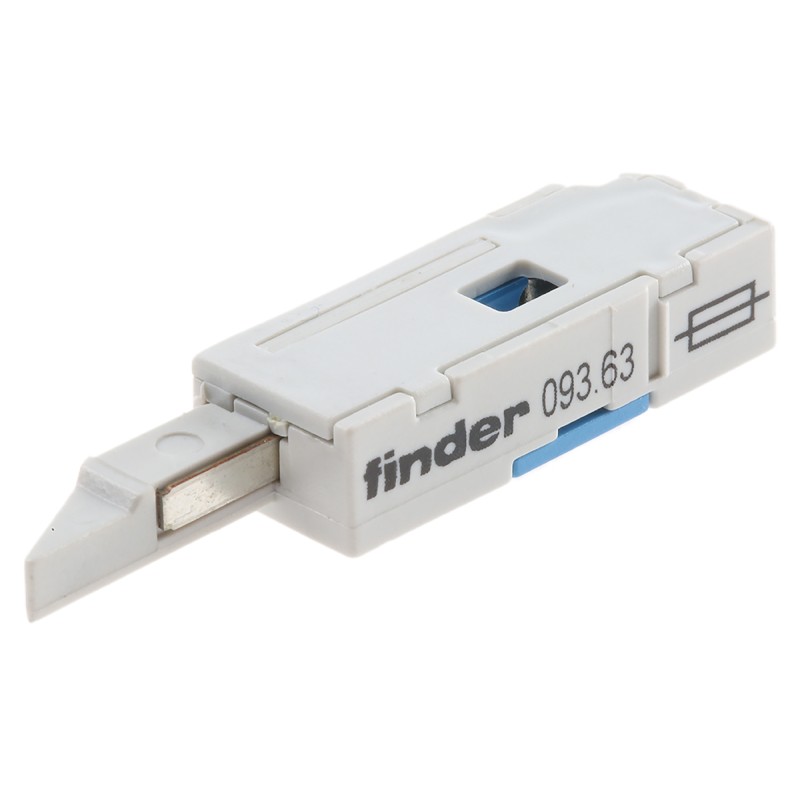 1 pcs - Finder 6A Rail Mount Fuse Holder for 5 x 20mm Fuse, 1P, 250V ac