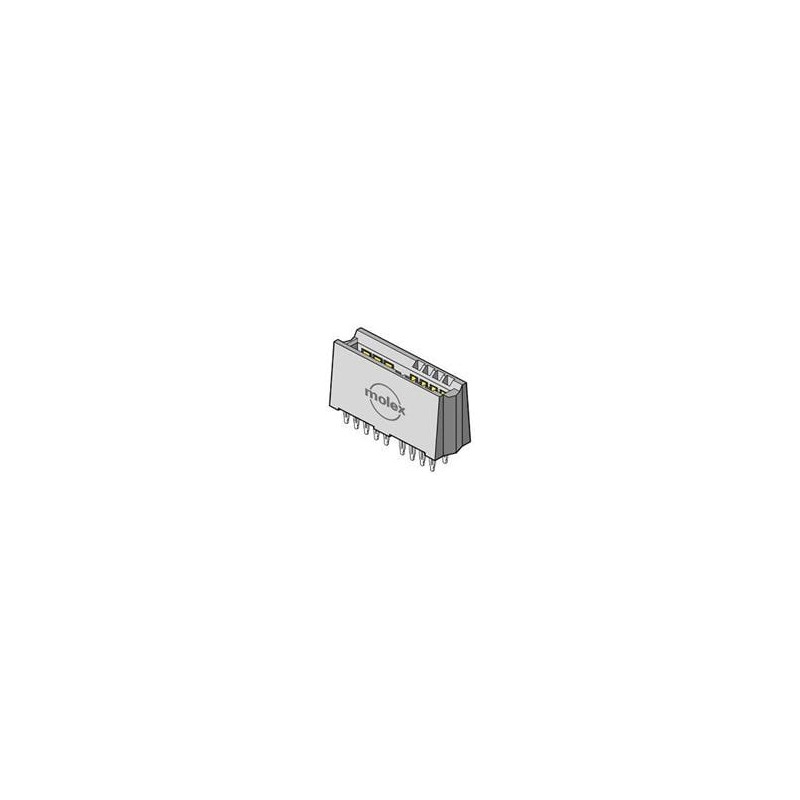 1 pcs : 45912-0007 - Standard Card Edge Connectors 12.9MM P/SIG 3SEG VERT PRESS-FIT