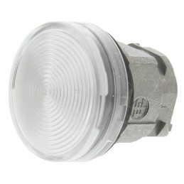 1 pcs - Schneider Electric White Pilot Light Head, 22mm Cutout Harmony XB4 Series