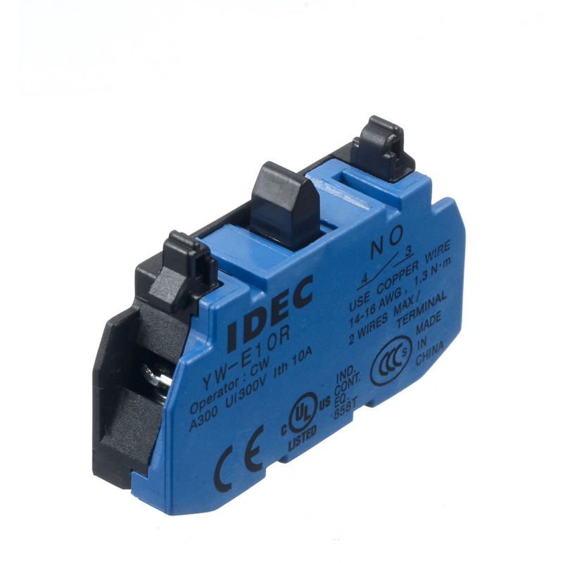 1 pcs - Idec CW Series Series Contact Block, 1NO