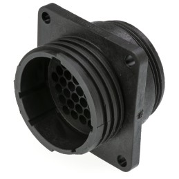 100 pcs - TE Connectivity Circular Connector, 37 Contacts, Panel Mount, Socket, Male, CPC Series 1 Series