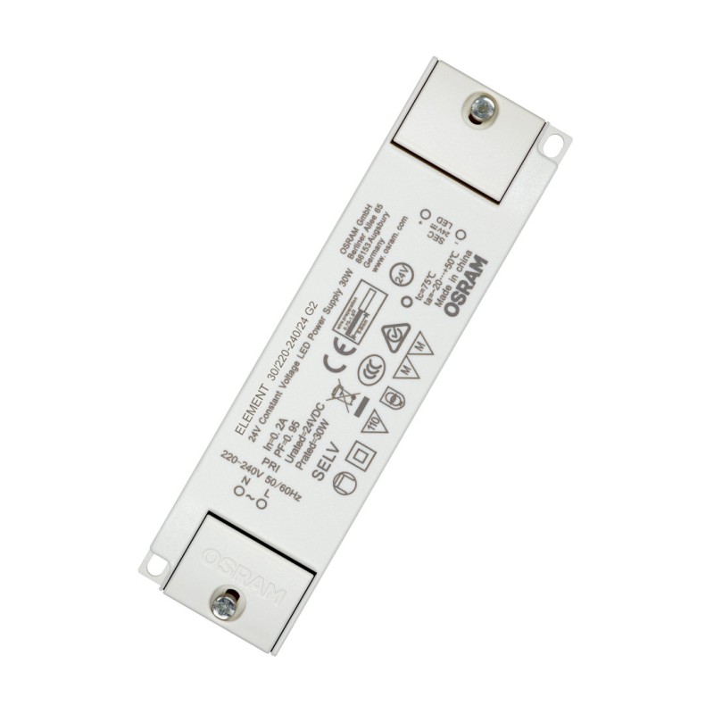 1 pcs - Osram LED Driver, 24V Output, 30W Output, 16A Output, Constant Voltage