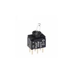 1 pcs : G12JPD - Toggle Switches SPDT ON-NONE-ON AMB