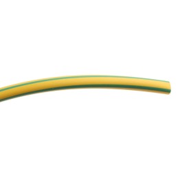 10 pcs - RS PRO Heat Shrink Tubing, Green, Yellow 3mm Sleeve Dia. x 10m Length 3:1 Ratio