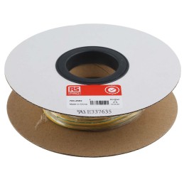 10 pcs - RS PRO Heat Shrink Tubing, Green, Yellow 3mm Sleeve Dia. x 10m Length 3:1 Ratio