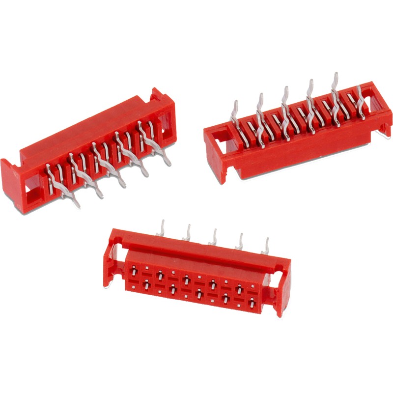 5 pcs - Wurth Elektronik WR-MM Series Straight PCB Header, 12 Contact(s), 2.54mm Pitch, 2 Row(s)