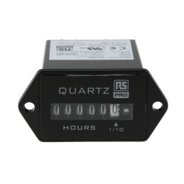 1 pcs - RS PRO Hour Meter Counter, 6 Digit, 50Hz, 10 - 80 V dc