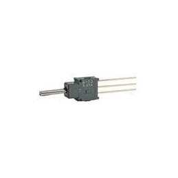 1 pcs : A13EW - Toggle Switches ON-OFF-ON .394 FLAT EXTENDED PC .4VA