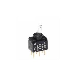 1 pcs : G12JPF - Toggle Switches SPDT ON-NONE-ON GRN