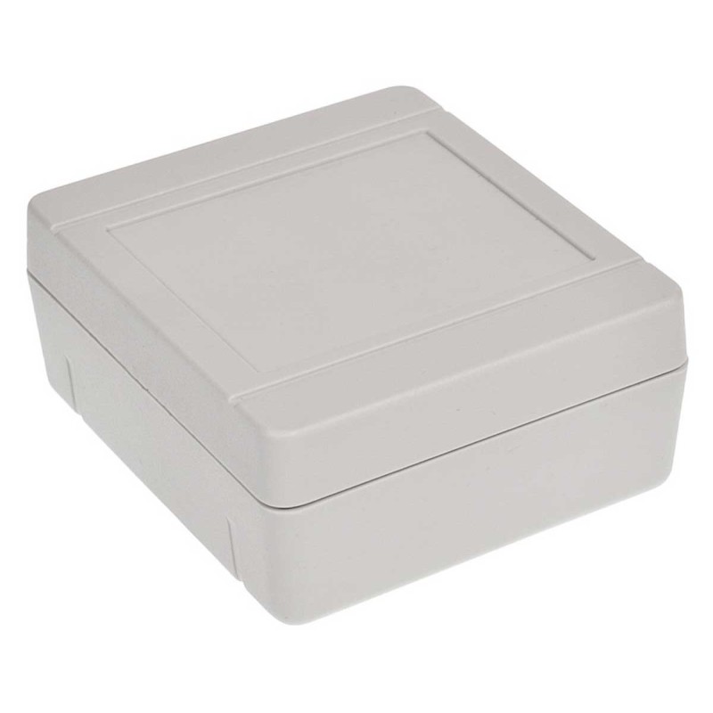 1 pcs - RS PRO Light Grey Polycarbonate Enclosure, IP54, 90 x 80 x 38mm