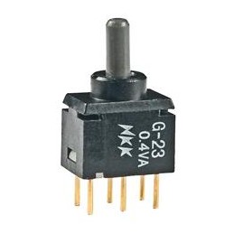 1 pcs : G23AP - Toggle Switches ON-OFF-ON DPDT