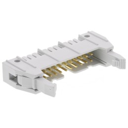 5 pcs - Amphenol Communications Solutions Quickie Series Straight Through Hole PCB Header, 20 Contact(s), 2.54mm Pitch, 2