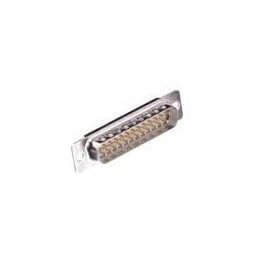 1 pcs : 9672255604 - D-Sub Standard Connectors D-Sub 25pin male solder cup stamped contacts PL3