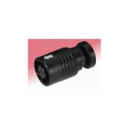 1 pcs : HR30-7PB-12S - Circular Push Pull Connectors 12P PLG SHELL SZ 7 FEM W/OVERMOLD SPCR